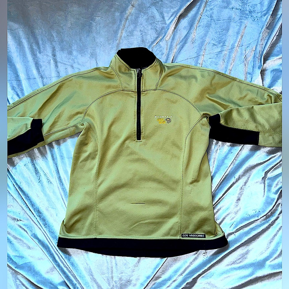 Mountain Hardware 1/2 Zip Soft-shell Jacket- Size L